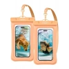 Spigen Aqua Shield Floating WaterProof iPX8 Sertifikalı Su Geçirmez Yüzer Kılıf (2 Adet) A610 Apricot - ACS06018