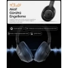 Spigen Audio Kulak Üstü P10 Bluetooth Kablosuz Kulaklık - ANC Pro Aktif Gürültü Engelleme + ENC 5 Mikrofon - 40mm Titanyum Sürücü - 60 Saat Pil - iOS & Android EQ App Şeffaf & Gaming Mod - ASD09691