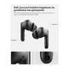 Spigen Audio TWS S10 Bluetooth Kablosuz Kulaklık - ANC Aktif Gürültü Engelleme + ENC 6 Mikrofon - 10mm Sürücü - 30 Saat Pil - iOS & Android EQ App Şeffaf & Gaming Mod iPX4 Beyaz - ASD07962