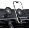 Spigen MagSafe Araç içi Telefon Tutucu 2in1 Air Vent & Dashboard Ön Konsol ve Havalandırma Izgara ile Uyumlu Uzun Versiyon iPhone & MagFit ile Uyumlu + Dahili Metal Halka MTF13-1 Matte Gray - ACP08321