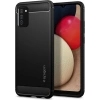 Spigen Samsung Galaxy F02s / M02s / A02s Kılıf Rugged Armor Matte Black - ACS03047