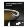 Spigen USB-A to USB-C 1 Metre Kablo 60W Güç / Hızlı Şarj / 480 Mbps Data Aktarım Hızı Type-C Ekstra Dayanıklı White - ACA08715