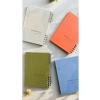 Spiralli Çizgisiz A5 Defter - 80 Yaprak, 4 Renk Seçeneği