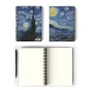 Spiralli Defter A5 Boyutunda - 100 Sayfa Sanat Tasarımı