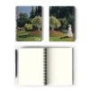 Spiralli Defter, Claude Monet Temalı Sanat Tasarımı ve 100 Sayfa