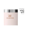 Stanley Classic Legendary Camp Mug Paslanmaz Çelik Termos Bardak, Pembe Kuvars (Rose Quartz), 0.23 Litre