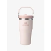 Stanley IceFlow Flip Straw Tumbler Pipetli Termos Bardak, Pembe Kuvars (Rose Quartz), 0.60 Litre