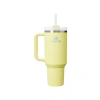 Pipetli Termos Bardak, 1.18 Litre Kapasitesi ile Sarı Renk