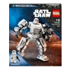Star Wars Temalı Stormtrooper Robot Yapım Seti - 138 Parça, 6 Yaş ve Üzeri