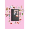 Sticker Seti, Çilek Kız Temalı Bullet Journal Etiketleri