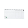 Stickerlı Spiralli Haftalık Planlayıcı - 13x27 cm, Yeşil