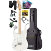 Strat Kasa Elektro Gitar Seti - Maple Klavye, SSS Manyetik
