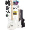 Strat Kasa Elektro Gitar Seti - Maple Klavye, SSS Manyetik