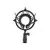 Stüdyo mikrofonu için shock mount, ses kalitesini artırır