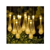 Su Geçirmez Güneş Enerjili Dize Işıklar, 7 m, 50 LED, Bahçe Dekoru