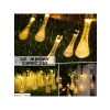 Su Geçirmez Güneş Enerjili Dize Işıklar, 7 m, 50 LED, Bahçe Dekoru