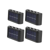 Suya Dayanıklı Güneş Enerjili LED Aplik, 6lı Set, Bahçe Kullanımı için