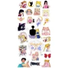 Suya Dayanıklı Laptop ve Telefon için Sailor Moon Temalı Sticker Seti