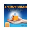 Taşınabilir Hava Pompası - 2400 mAh ile Üç Kademeli Aydınlatma