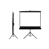Taşınabilir Projeksiyon Perdesi 180x180 cm Tripod Ayaklı