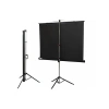 Taşınabilir Projeksiyon Perdesi 180x180 cm Tripod Ayaklı