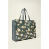 Ted Baker Lacivert Ikonik Floral Desenli Küçük Çanta TBSS25FIB044