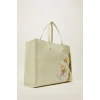 Ted Baker Yeşil Ikonik Floral Desenli Küçük Çanta TBSS25FIB073