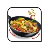 Tefal Titanyum 1X SimpleCook 28 Cm Difüzyon Tabanlı Wok Tava - 2100118533
