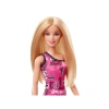 Tek Omuzlu Pembe Elbise ile Barbie Bebek