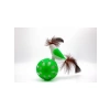 Tekerlekli Kuş ve Kedi Oyuncağı (Yeşil)