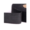 Tekstil Dokulu Siyah Bant, 18mm x 10m, Güçlü Yapışkanlı Kablo Sarma