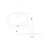 Tema Banyo Premium Yuvarlak Havluluk 71008