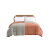 Ters Çevirilebilir Yorgan - King Boyut, Turuncu/Renkli