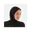 Tesettür Uyumlu Siyah Şal Bone