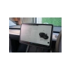 Tesla Model Y Uyumu Ekran Koruyucu Silikon Çerçeve (Siyah)