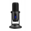 Thronmax M2 Mdrıll One Siyah USB 48KHZ 16BIT Hd Stüdyo 4tip Kayıt Rgb 3,5mm LED Type-C Mikrofon