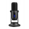 Thronmax M2 Mdrıll One Siyah USB 48KHZ 16BIT Hd Stüdyo 4tip Kayıt Rgb 3,5mm LED Type-C Mikrofon