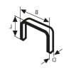 Tip 53 Zımba Teli, 4x0.74mm, 6mm Uzunlukta