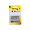 Torx Matkap Ucu Seti, 10 Parça, 50 mm Uzunluk