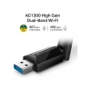 TP-Link Archer T3U Plus | Wi-Fi 5 USB Adaptör | AC1300 Mbps | Dual Band | MU-MIMO | Yüksek Çekim Gücü | Geniş Kapsama | Windows & macOS Uyumlu | Kolay Kurulum