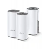 TP-Link Deco E4 (3-Pack) | Wi-Fi 5 Mesh Sistemi | AC1200 Mbps Hız | Fiber Uyumlu | Çift Bant | 100 Mbps Port | 100 Cihaz Desteği | 370 m² Kapsama | WPA3 | Mobil Uygulama ile Kolay Kurulum