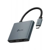 TP-Link UH3020C | USB-C 3’ü 1 Arada Hub | 4K@60Hz HDMI | 100W Hızlı Şarj | 1× USB-A 3.0 Port | Tak & Çalıştır | Windows | Mac | Linux & Mobile Uyumlu