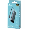 TP-Link UH6120C | USB-C 6-in-1 Hub | 4K@60Hz HDMI | 1 Gbps Ethernet | 100W Hızlı Şarj | USB-C & USB-A Data Portları | SD/microSD Uyumlu | Tak & Çalıştır | Windows | Mac | Linux & Mobile Uyumlu