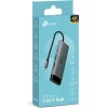 Tp-Link UH7021C | Usb-C 7’si 1 Arada Hub | 4K@60Hz Hdmı, 100W Pd, 3× USB 3.0, Sd & Microsd Uhs-I (200 Mb/s), Tak-Çalıştır, Alüminyum Tasarım