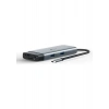 Tp-Link UH7021C | Usb-C 7’si 1 Arada Hub | 4K@60Hz Hdmı, 100W Pd, 3× USB 3.0, Sd & Microsd Uhs-I (200 Mb/s), Tak-Çalıştır, Alüminyum Tasarım