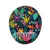 Tropikal Çiçek Desenli Bilek Destekli Mouse Pad