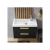 Turavit Ida Dikdörtgen Etajer Uyumlu Beyaz Lavabo 28X45 cm ID0703