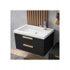 Turavit Ida Dikdörtgen Etajer Uyumlu Beyaz Lavabo 28X45 cm ID0703