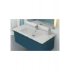 Turkuaz 100 x 47 cm Blue Etajerli Lavabo 042500-U