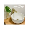 Turkuaz Cerastyle Aqua 33 cm Mini Tezgah Üstü Çanak Lavabo